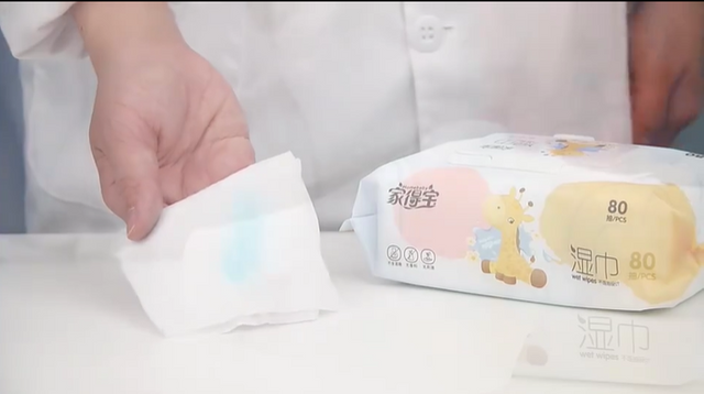 Детские влажные салфетки из хлопка без запаха для ягодиц